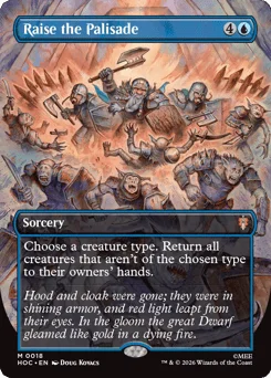 Raise the Palisade