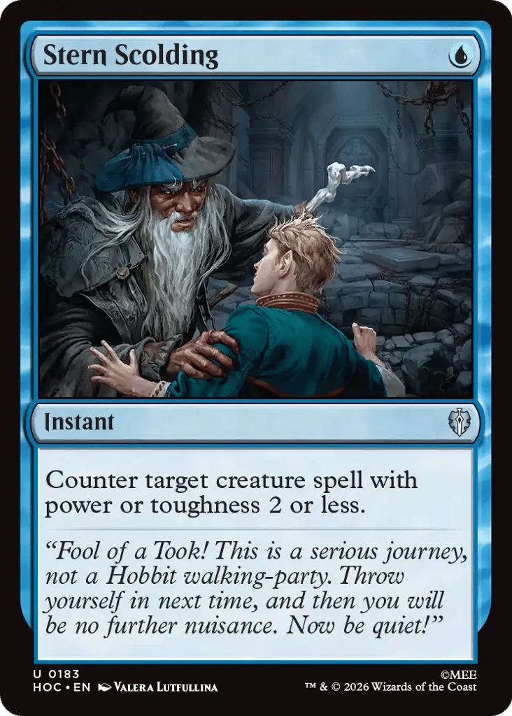 Stern Scolding · The Hobbit Eternal