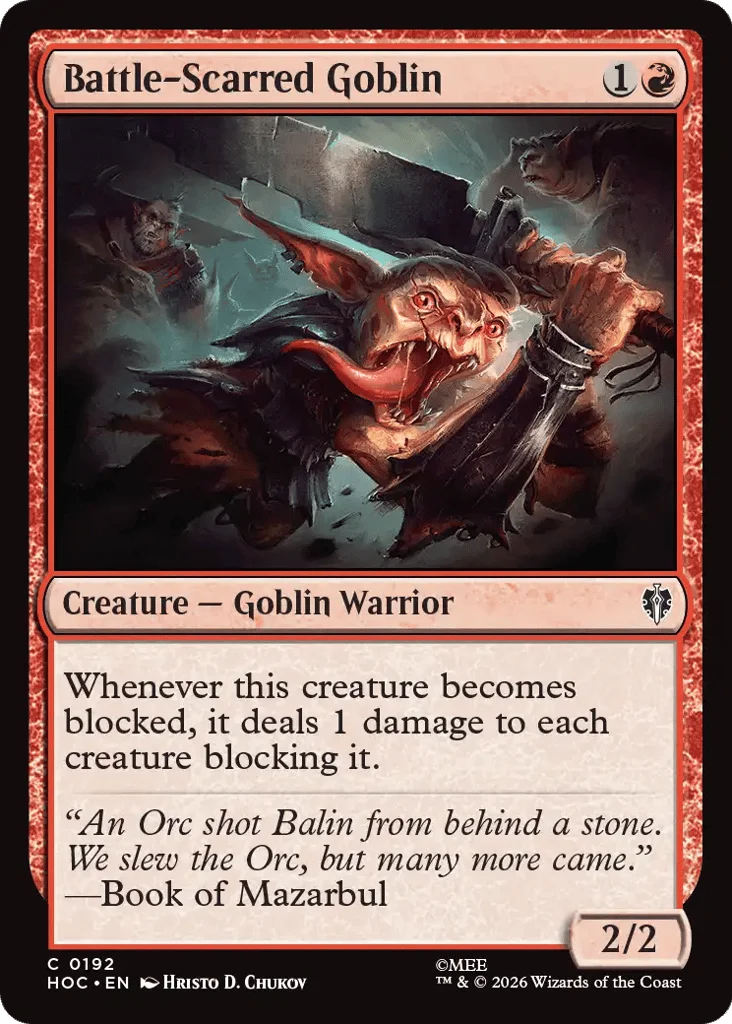 Battle-Scarred Goblin · The Hobbit Eternal