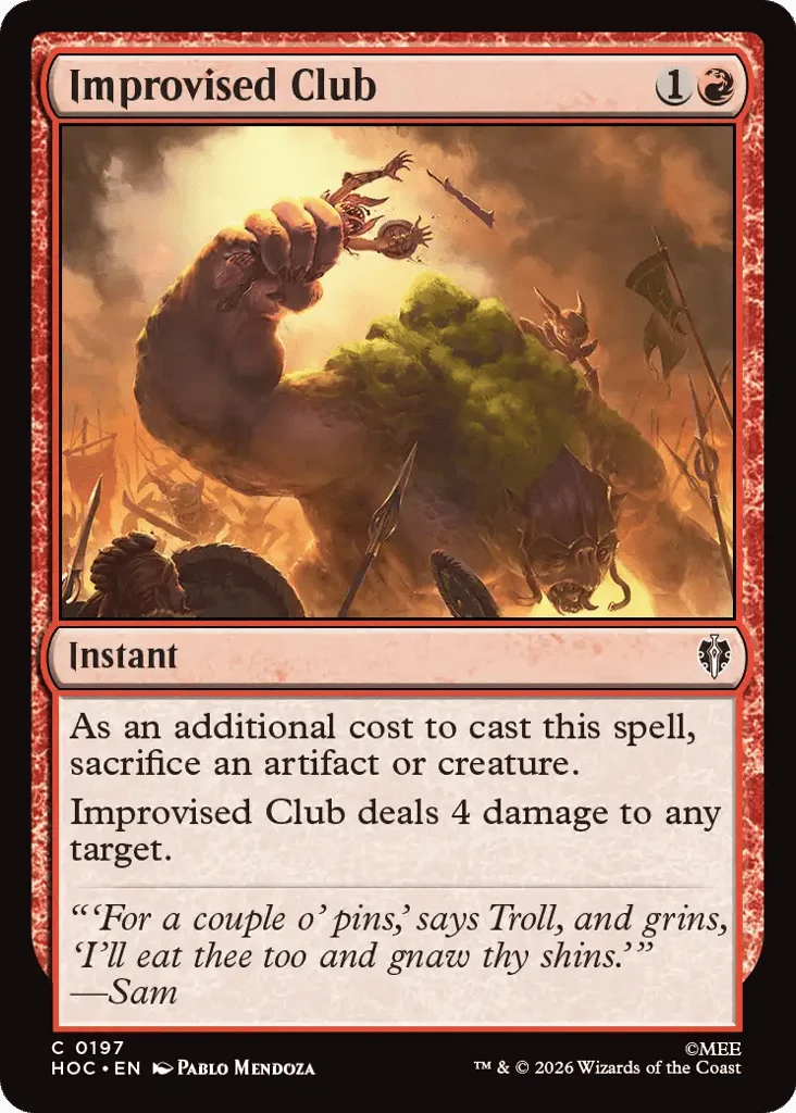 Improvised Club · The Hobbit Eternal