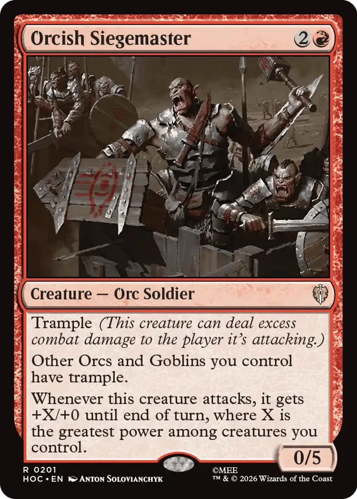 Orcish Siegemaster · The Hobbit Eternal