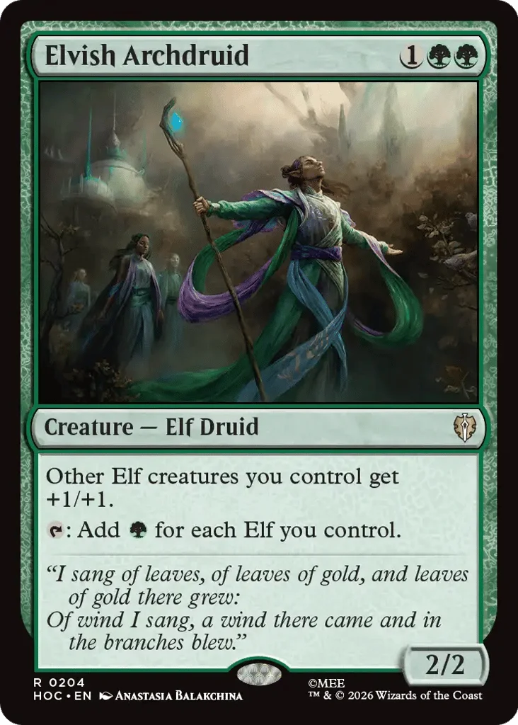 Elvish Archdruid · The Hobbit Eternal