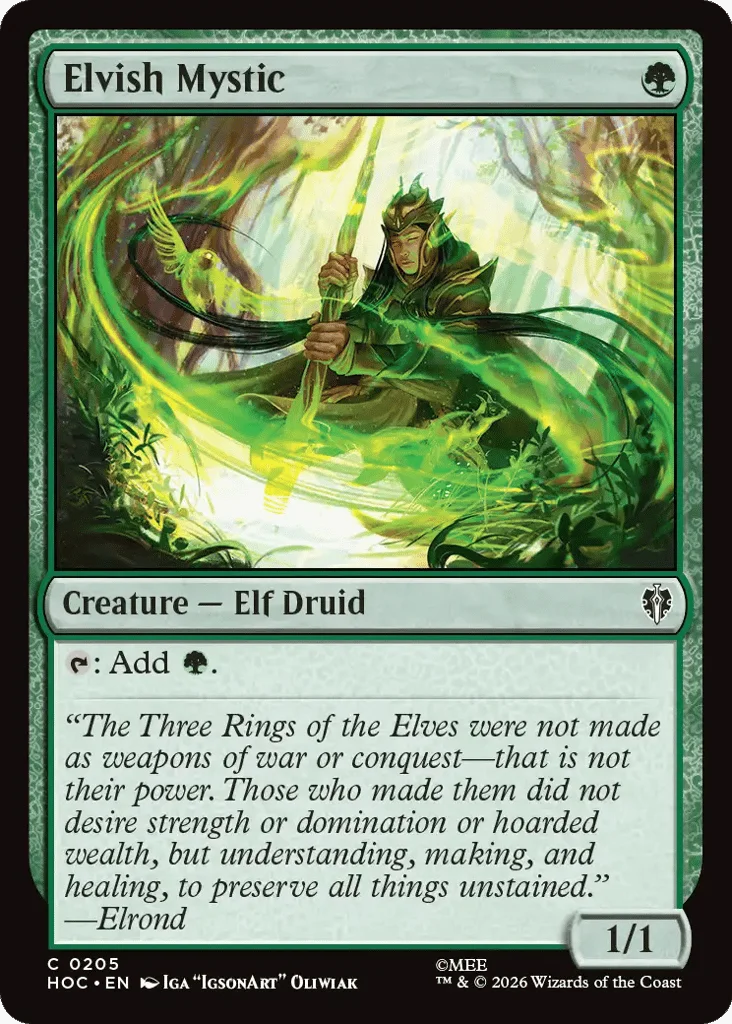 Elvish Mystic · The Hobbit Eternal
