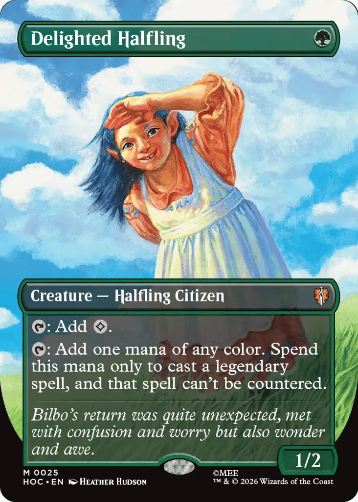 Delighted Halfling · The Hobbit Eternal
