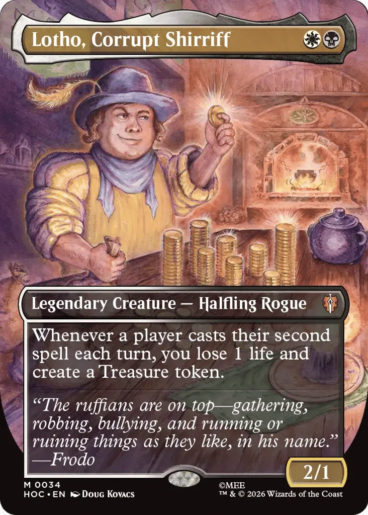 Lotho, Corrupt Shirriff · The Hobbit Eternal