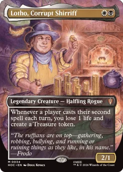 Lotho, Corrupt Shirriff