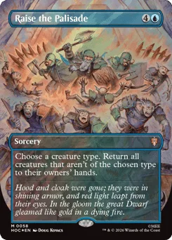 Raise the Palisade