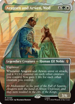 Aragorn and Arwen, Wed