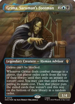 Gríma, Saruman's Footman
