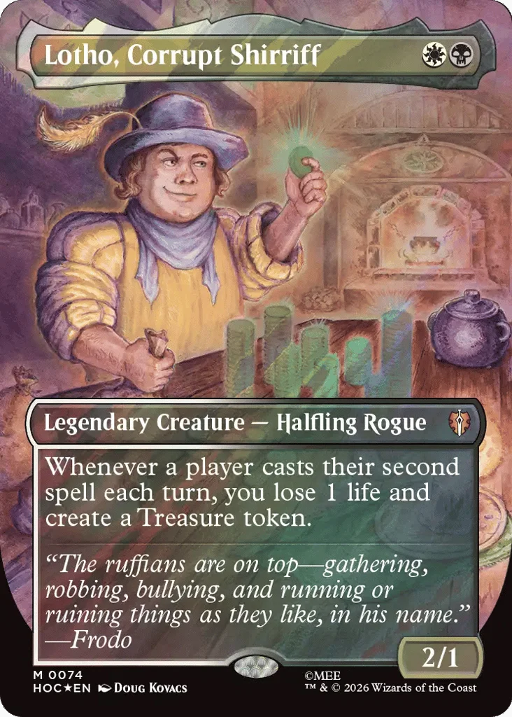 Lotho, Corrupt Shirriff · The Hobbit Eternal