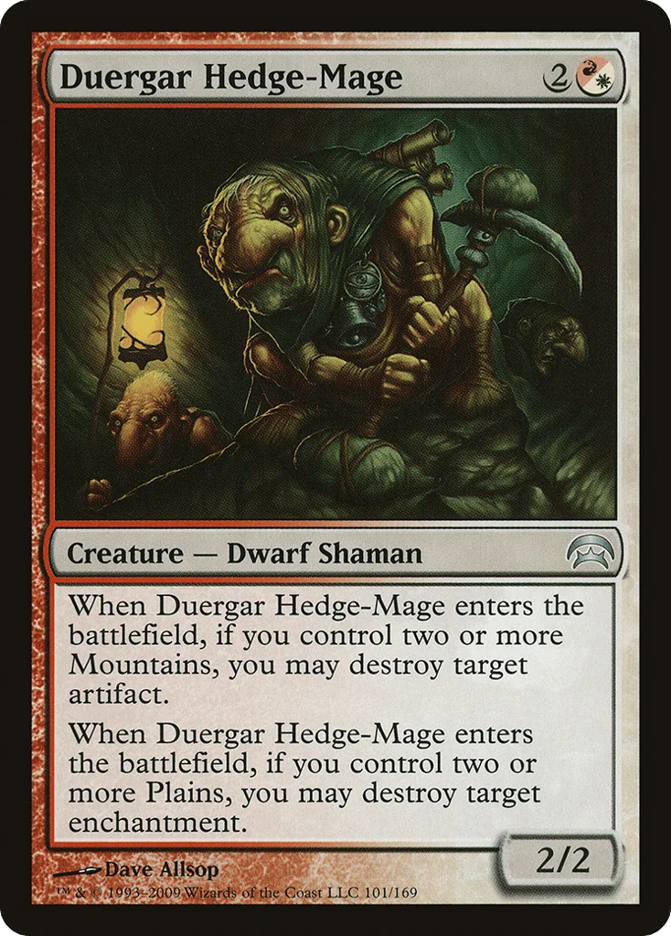 Duergar Hedge-Mage · Planechase