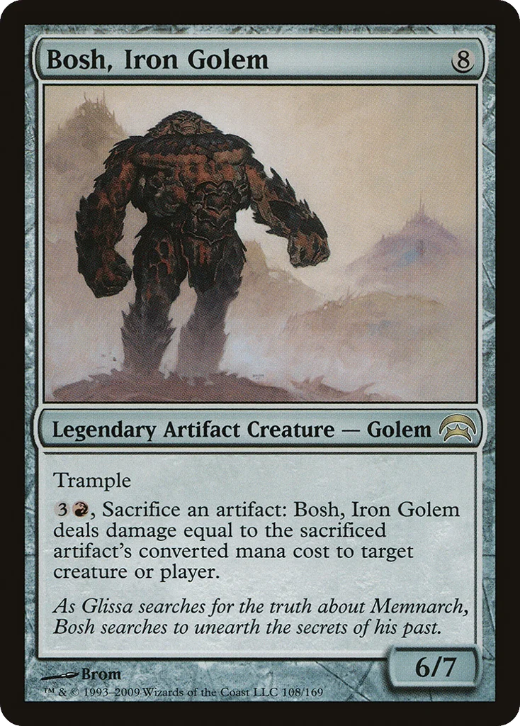Bosh, Iron Golem · Planechase
