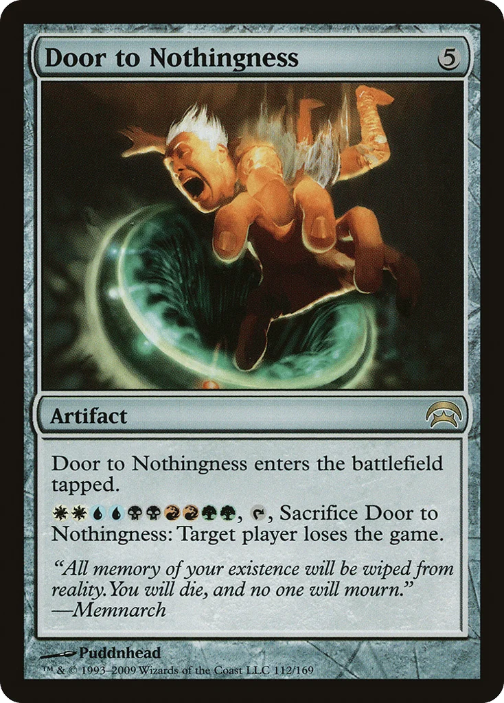 Door to Nothingness · Planechase
