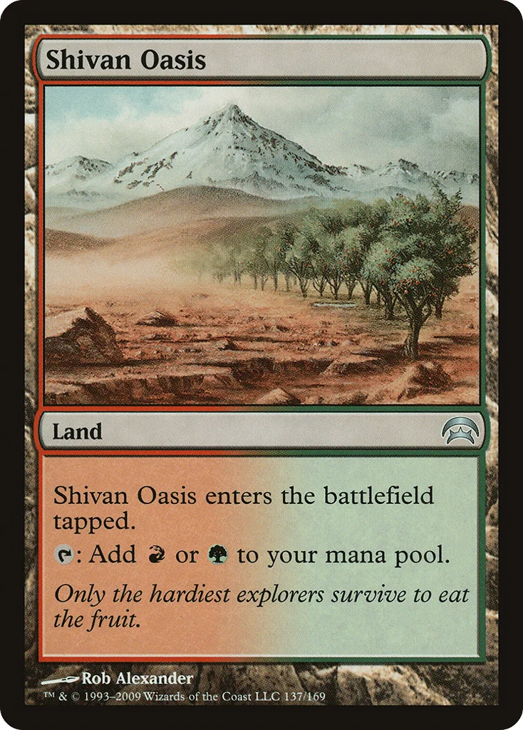 Shivan Oasis · Planechase