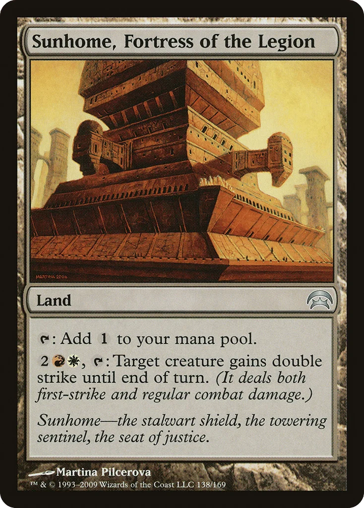 Sunhome, Fortress of the Legion · Planechase
