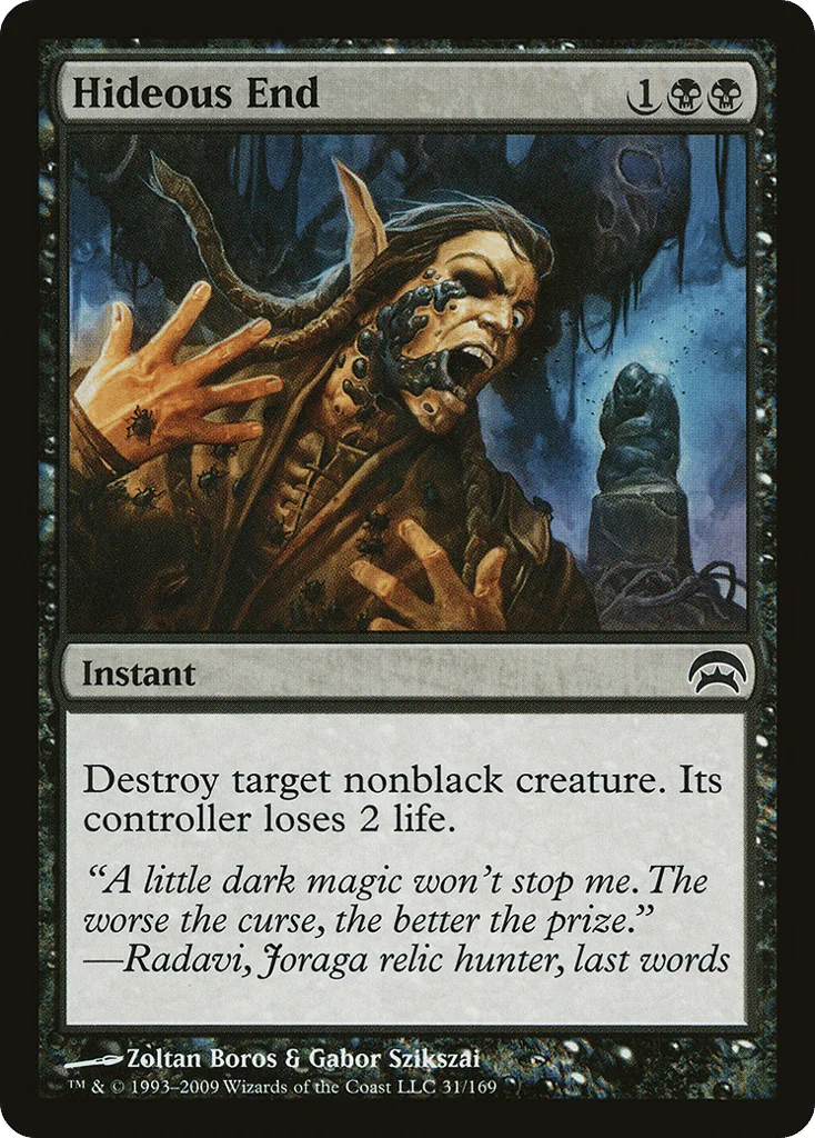 Hideous End · Planechase