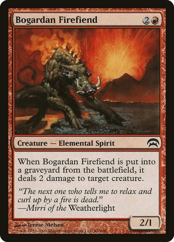 Bogardan Firefiend · Planechase