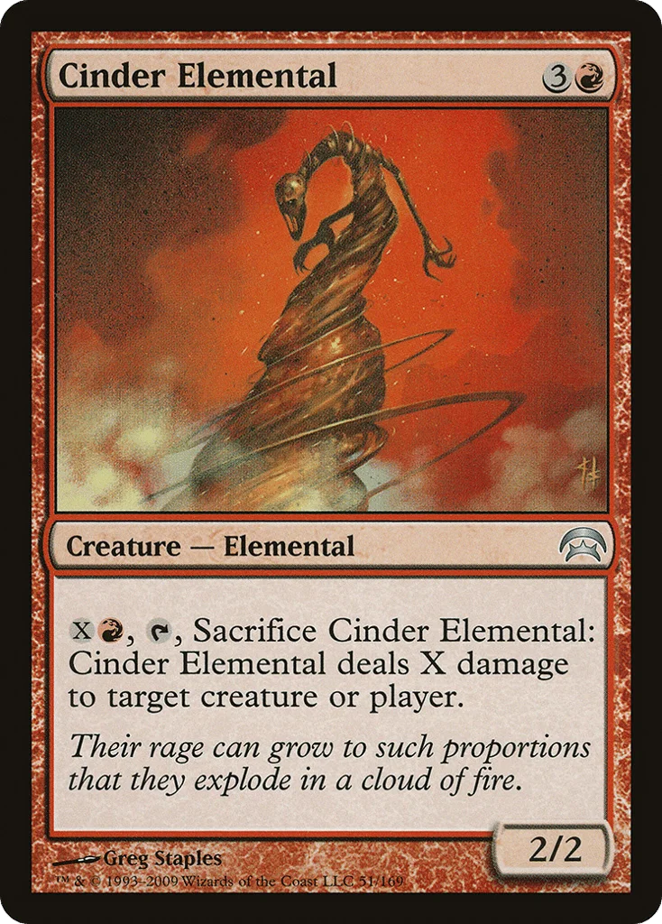 Cinder Elemental · Planechase