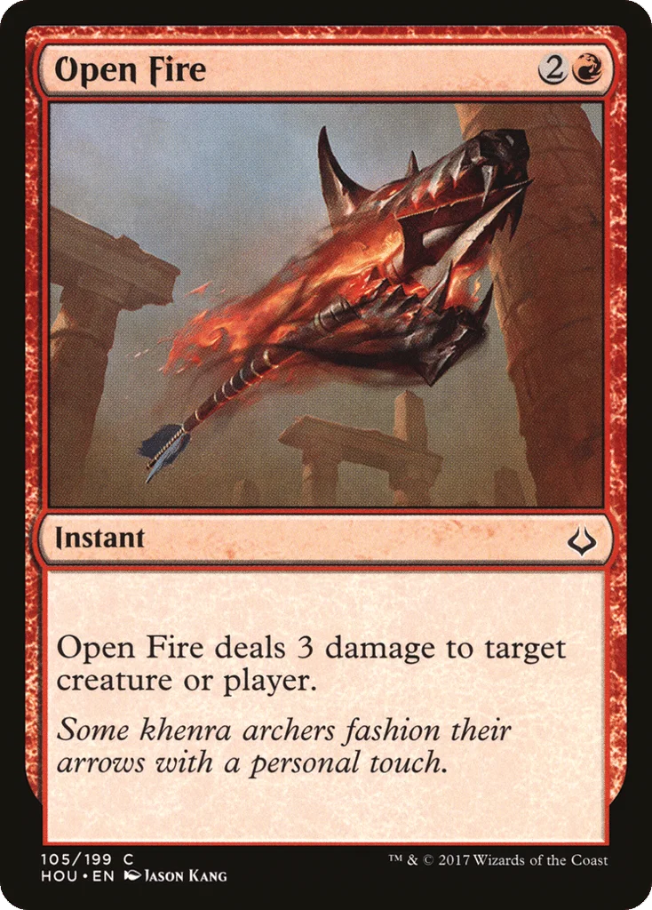Open Fire · Hour of Devastation