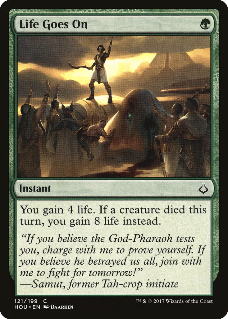 Life Goes On · Hour of Devastation