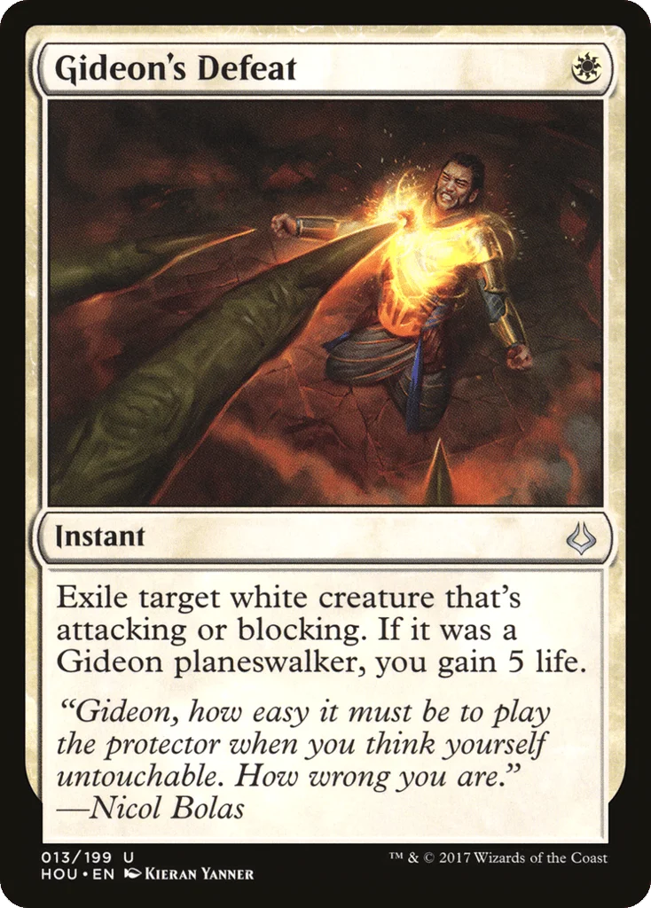 Gideon's Defeat · Hour of Devastation
