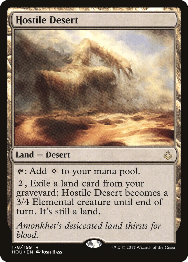 Hostile Desert · Hour of Devastation