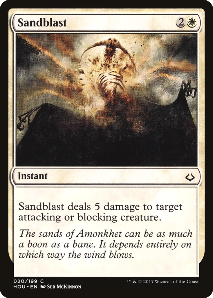 Sandblast · Hour of Devastation