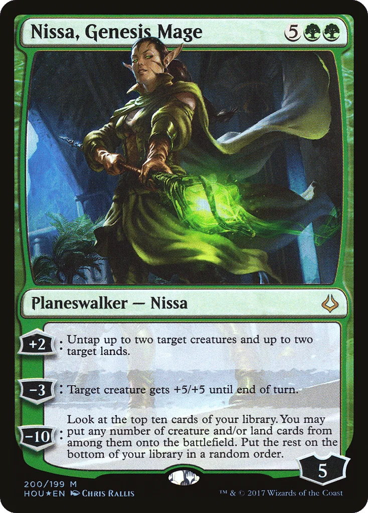 Nissa, Genesis Mage · Hour of Devastation