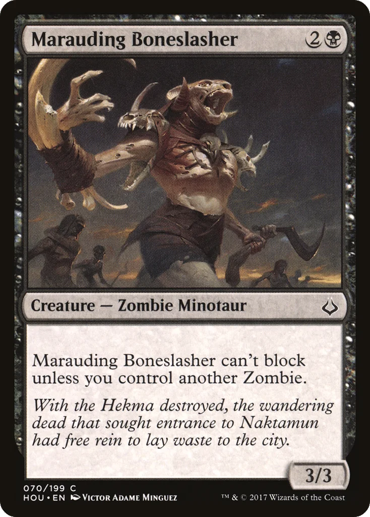 Marauding Boneslasher · Hour of Devastation