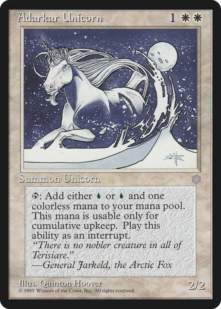Adarkar Unicorn · Ice Age