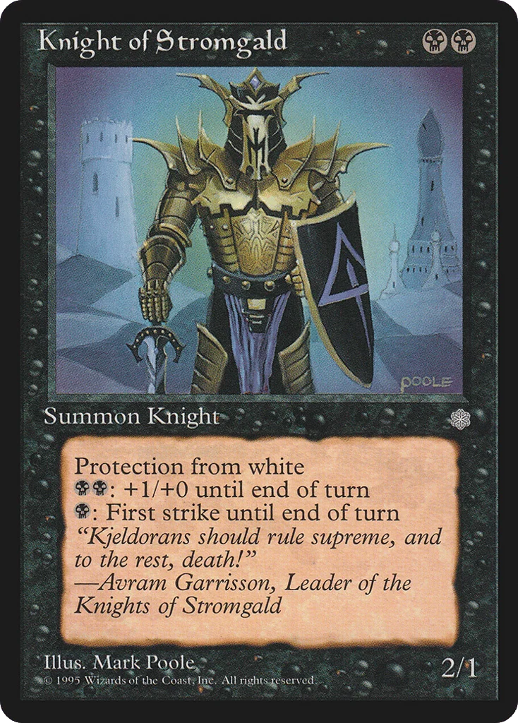Knight of Stromgald · Ice Age