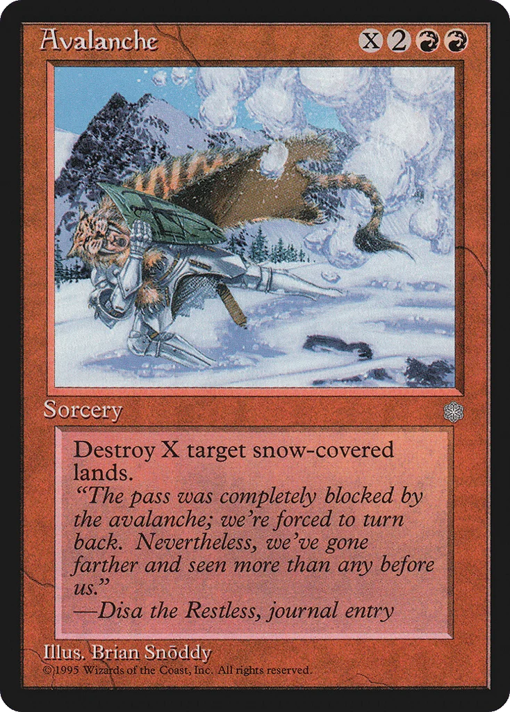 Avalanche · Ice Age