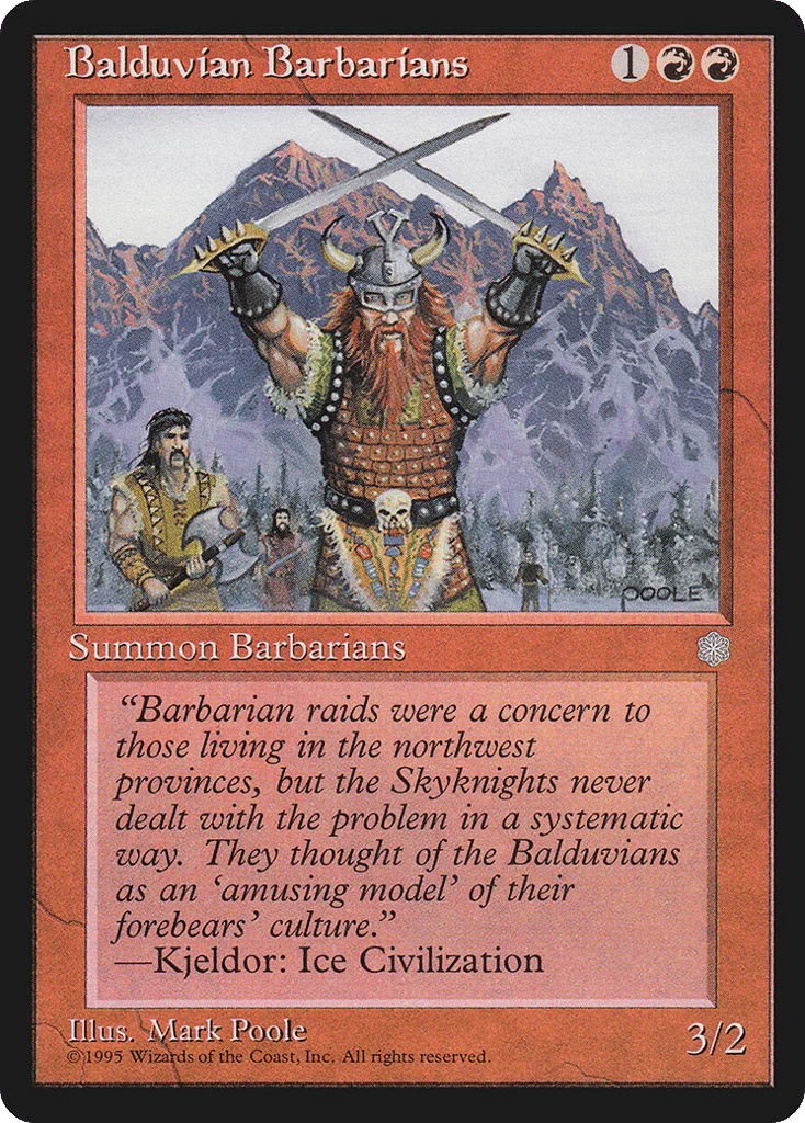 Balduvian Barbarians · Ice Age