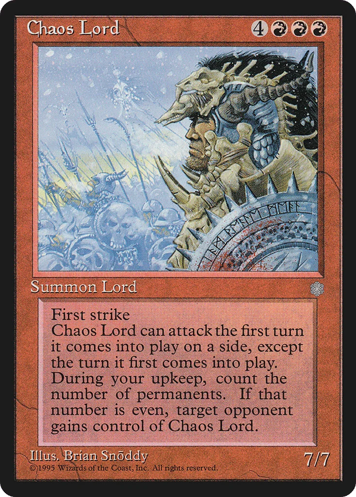 Chaos Lord · Ice Age