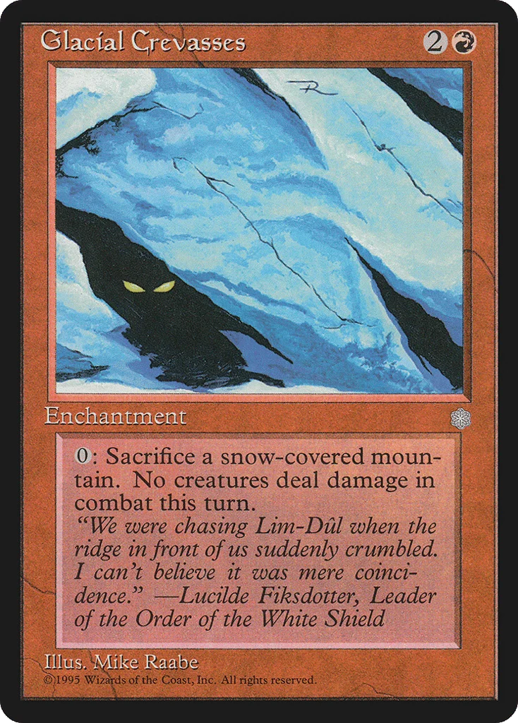 Glacial Crevasses · Ice Age