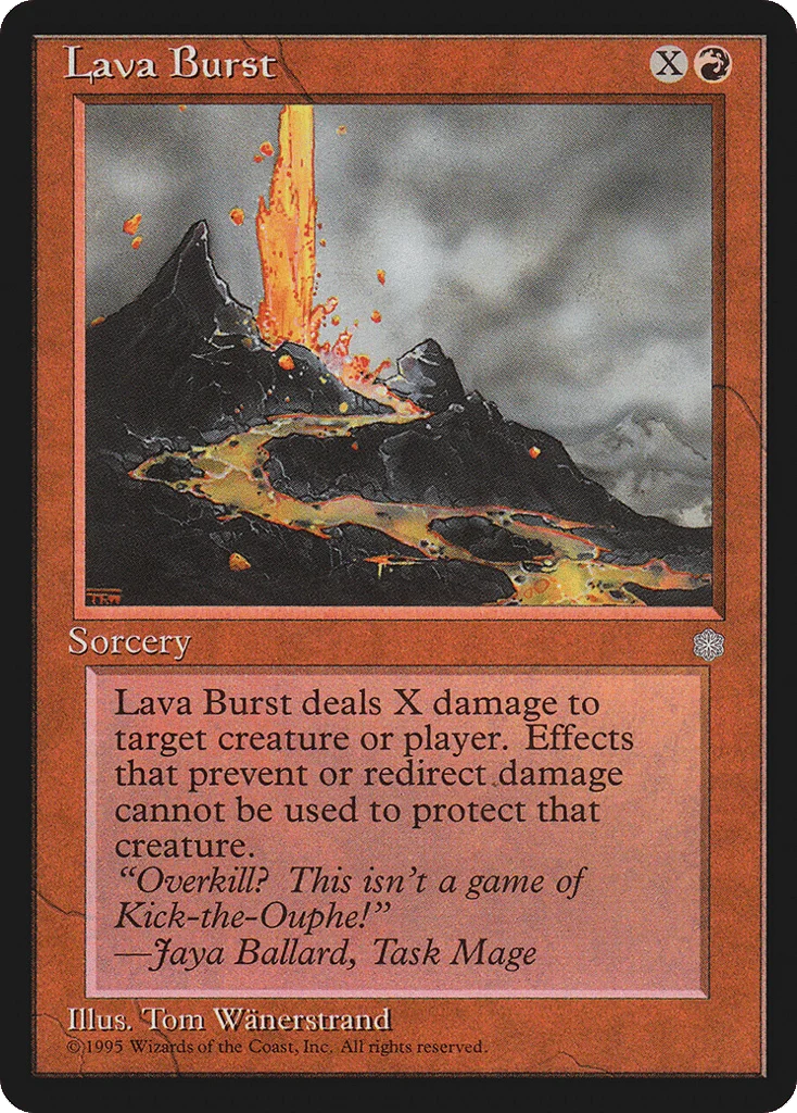 Lava Burst · Ice Age