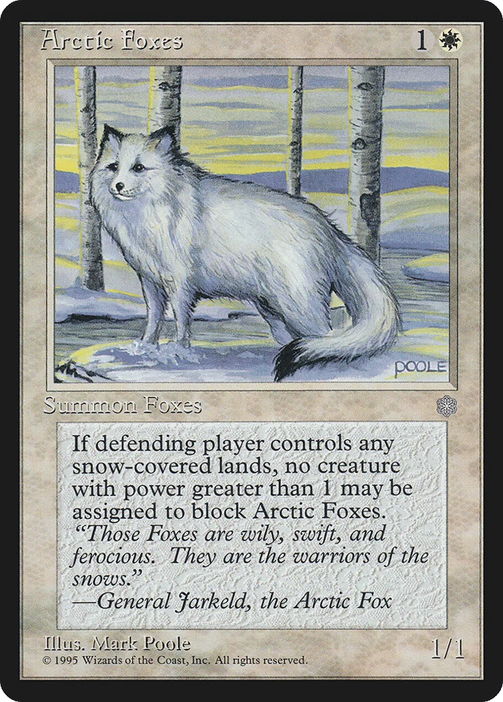 Arctic Foxes · Ice Age