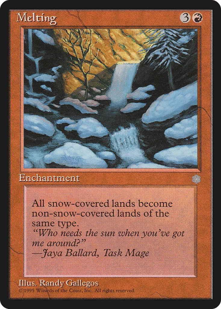 Melting · Ice Age