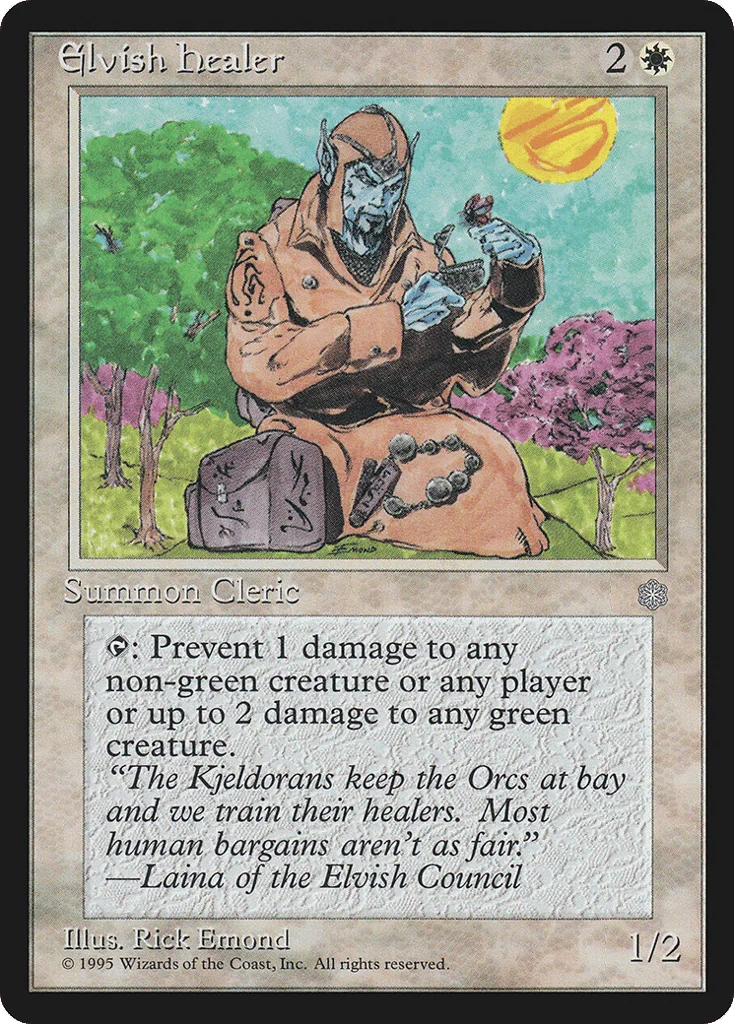 Elvish Healer · Ice Age