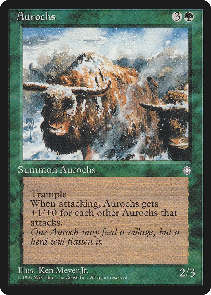 Aurochs · Ice Age