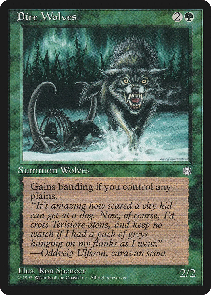Dire Wolves · Ice Age