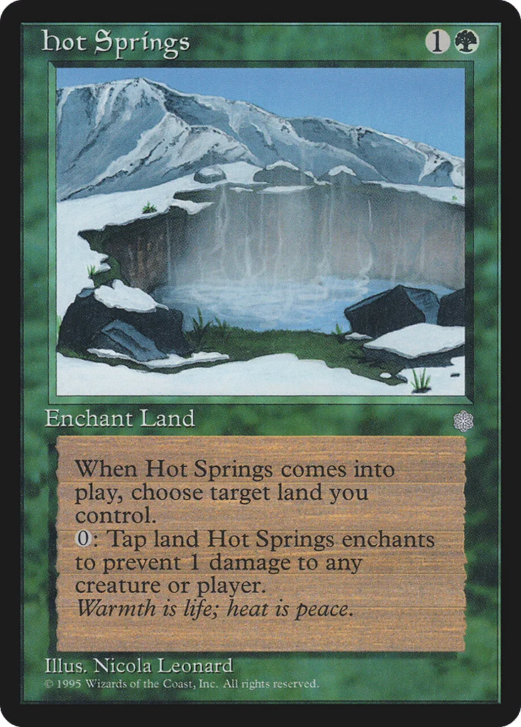 Hot Springs · Ice Age