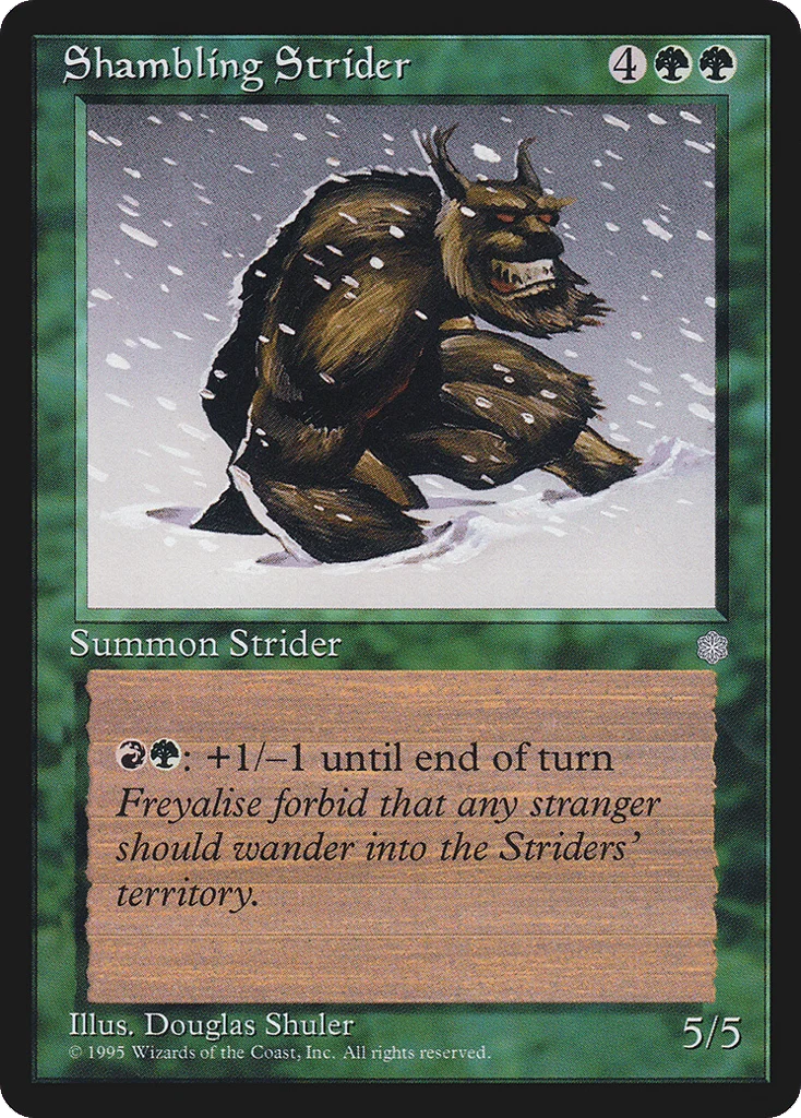 Shambling Strider · Ice Age