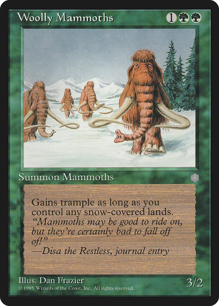 Woolly Mammoths · Ice Age