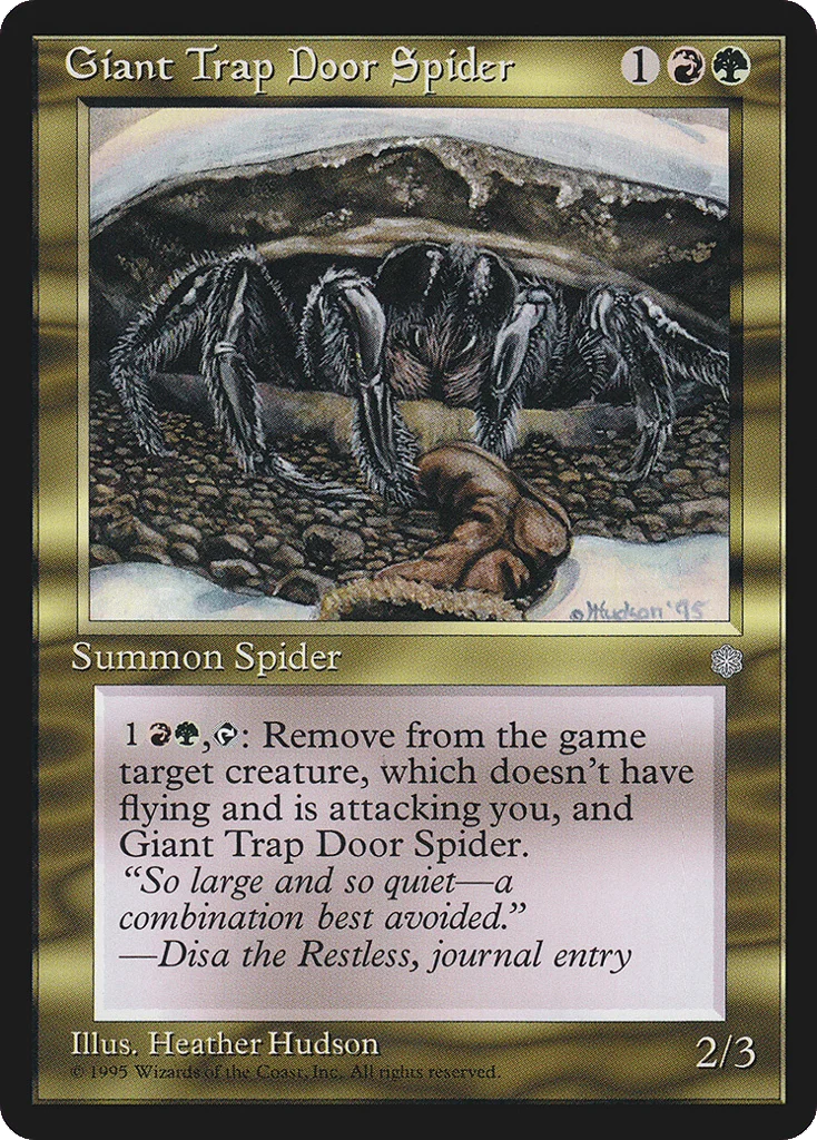 Giant Trap Door Spider · Ice Age