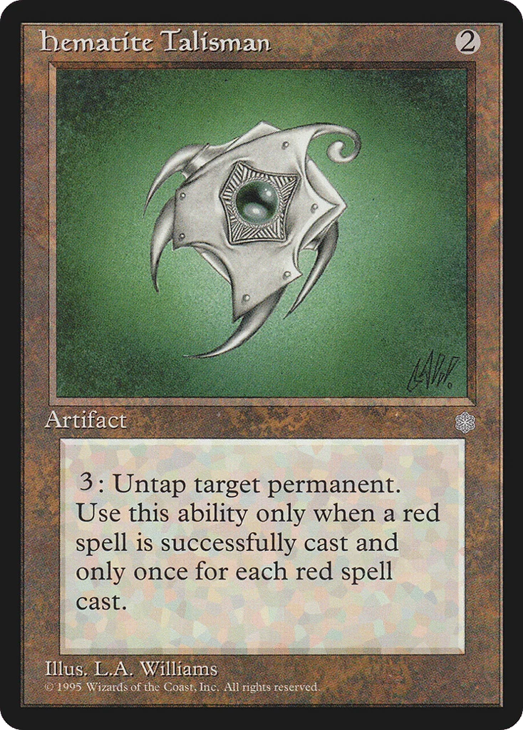 Hematite Talisman · Ice Age