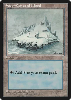 Snow-Covered Island