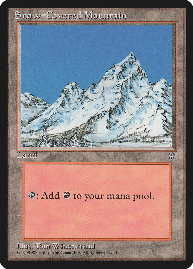 Snow-Covered Mountain · Ice Age