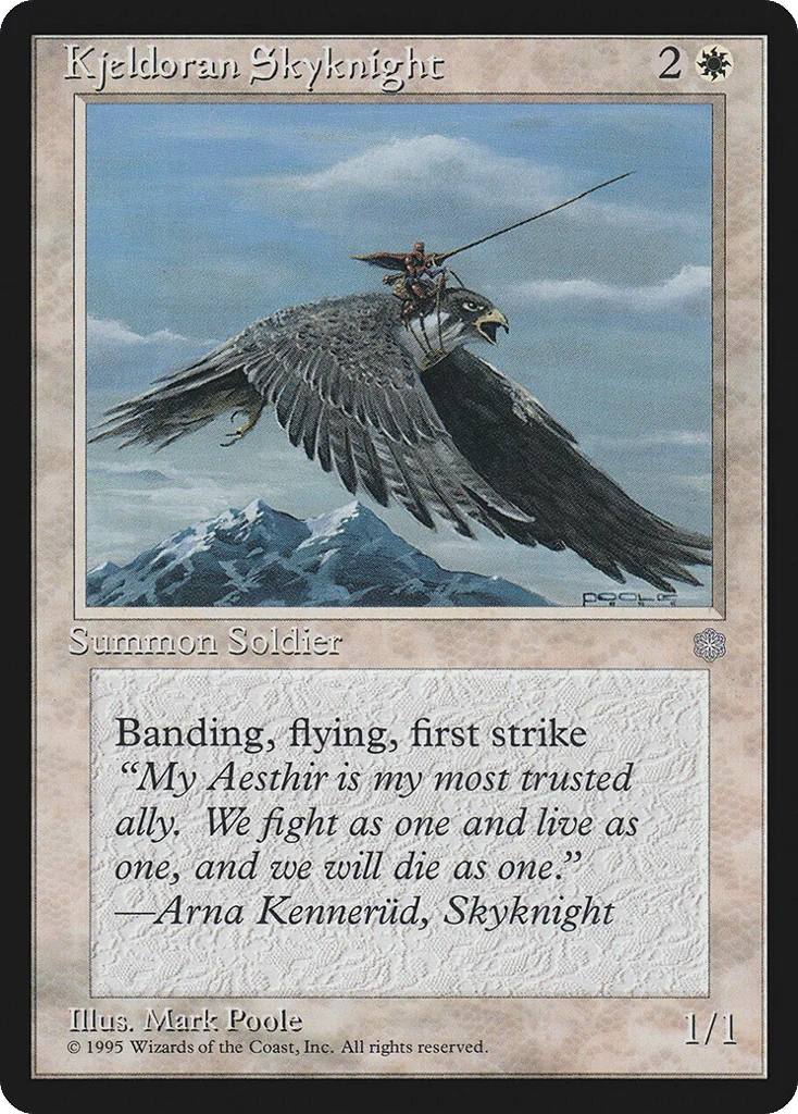 Kjeldoran Skyknight · Ice Age