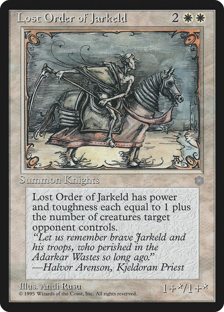 Lost Order of Jarkeld · Ice Age
